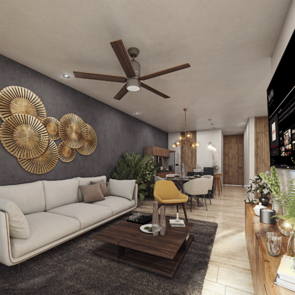 Departamento en venta en San Ramon Norte, Mérida — foto 3 de 11