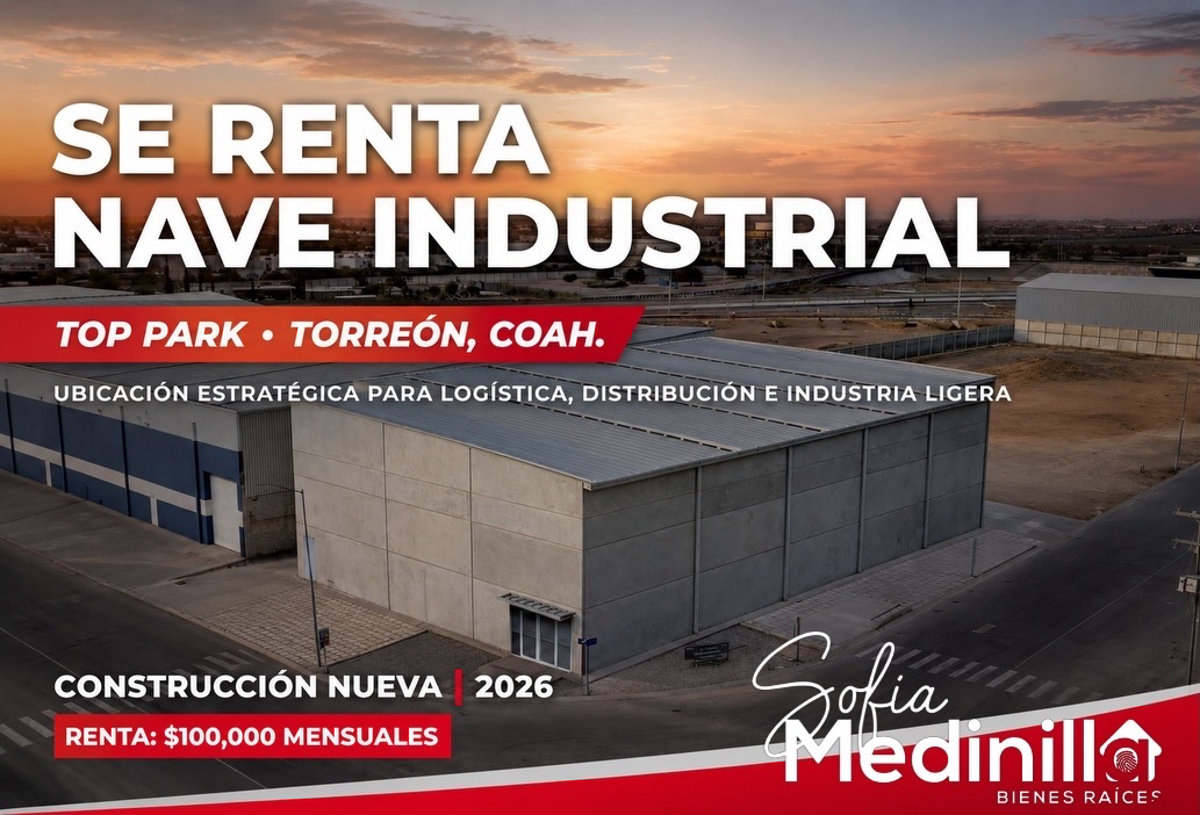 Bodega en renta en La Concha, Torreón — foto 1 de 4