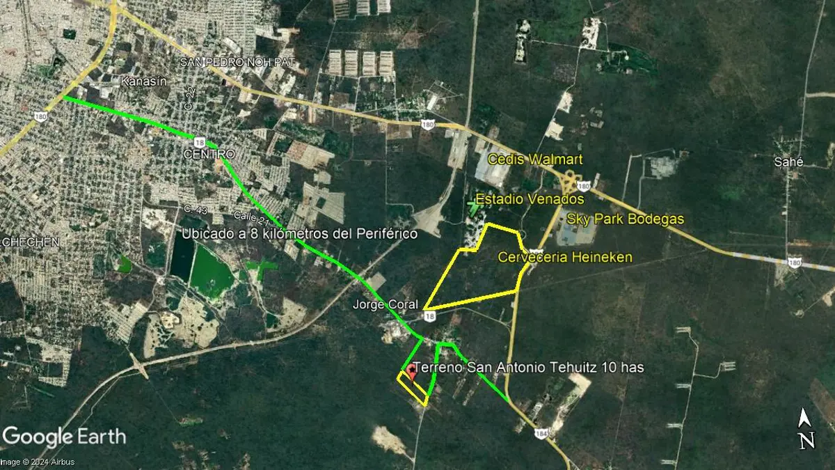 Terreno en venta en Pueblo San Antonio Tehuitz, Kanasín — foto 1 de 7