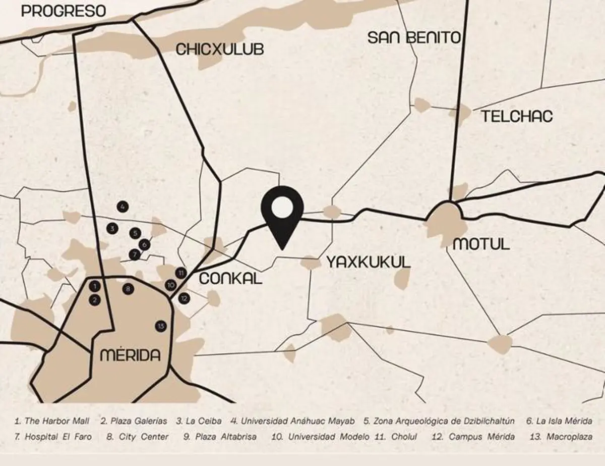 Terreno en venta en Sin colonia, Yaxkukul — foto 1 de 4