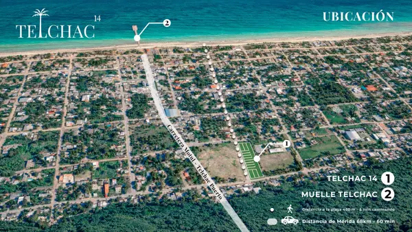 Terreno en venta en Telchac Puerto, Telchac Puerto — foto 2 de 6