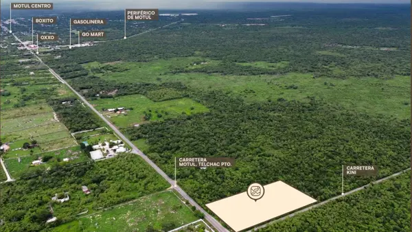 OPORTUNIDAD DE INVERSIÓN EN TERRENO EN ANDARES MOTUL UN DESARROLLO EN CARRETERA MOTUL-TELCHAC