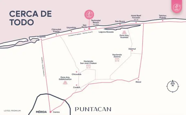 Terreno en venta en San Benito, Dzemul — foto 2 de 8