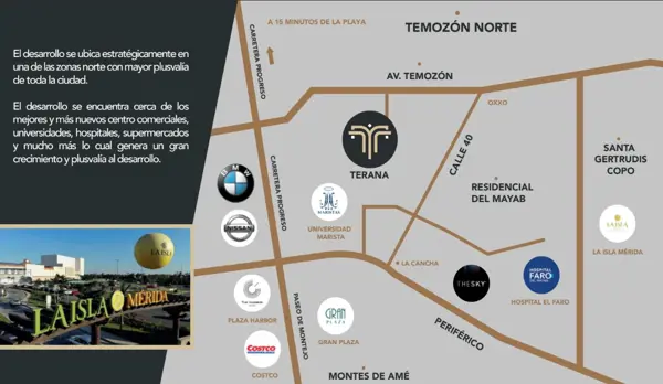 Departamento en venta en Temozon Norte, Mérida — foto 3 de 11