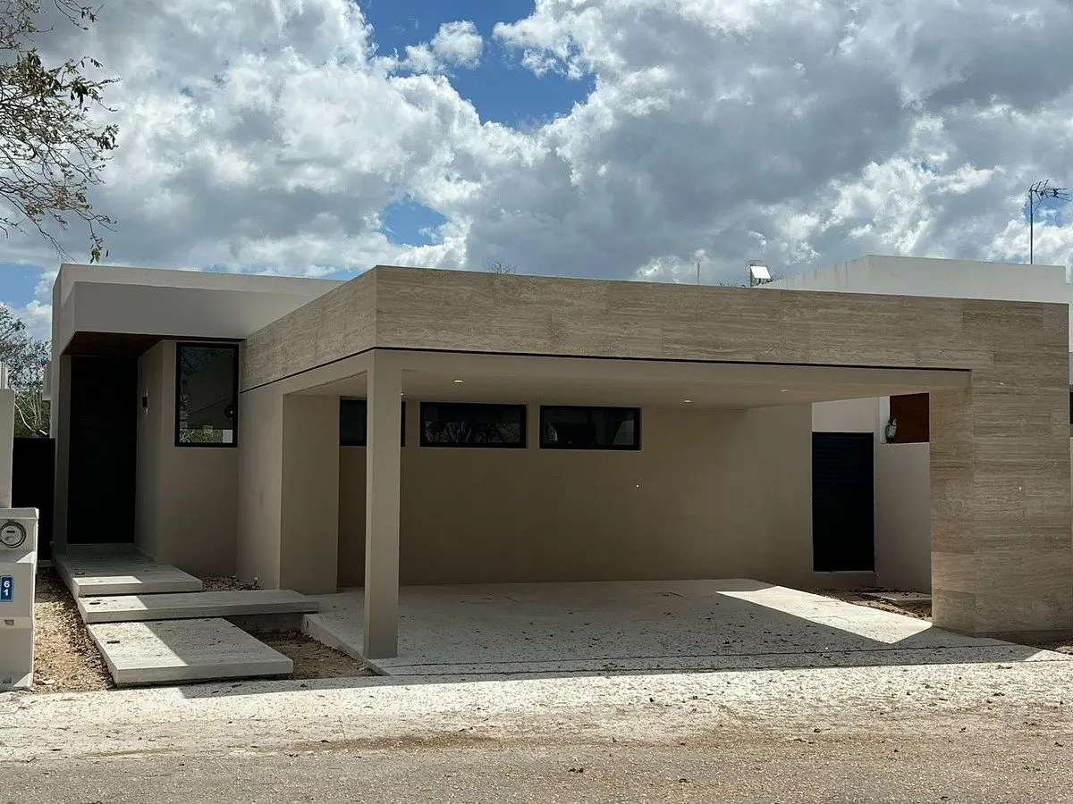 Casa en venta de una sola planta en privada Chactun Casa en venta de una sola planta en privada Chactun