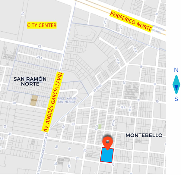 Terreno en venta en Montebello, Mérida — foto 3 de 4