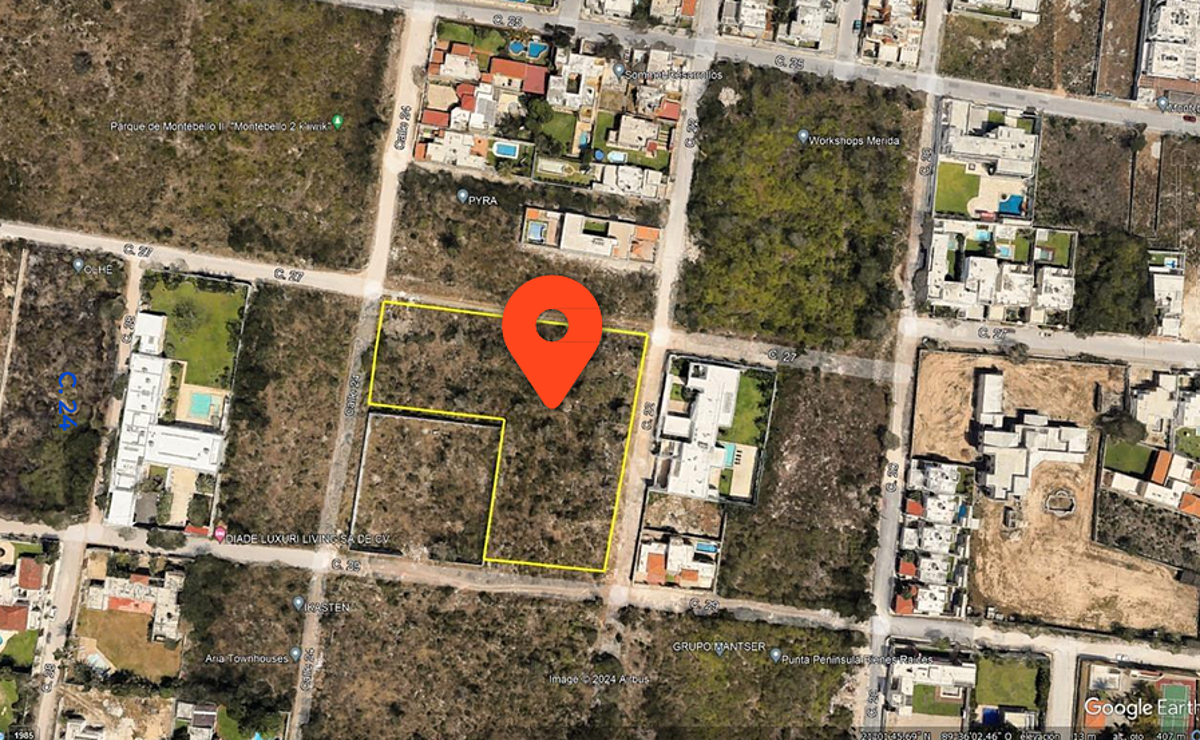 Terreno en Venta en Mérida, Yucatán, en Col. Montebello Terreno en Venta en Mérida, Yucatán, en Col. Montebello