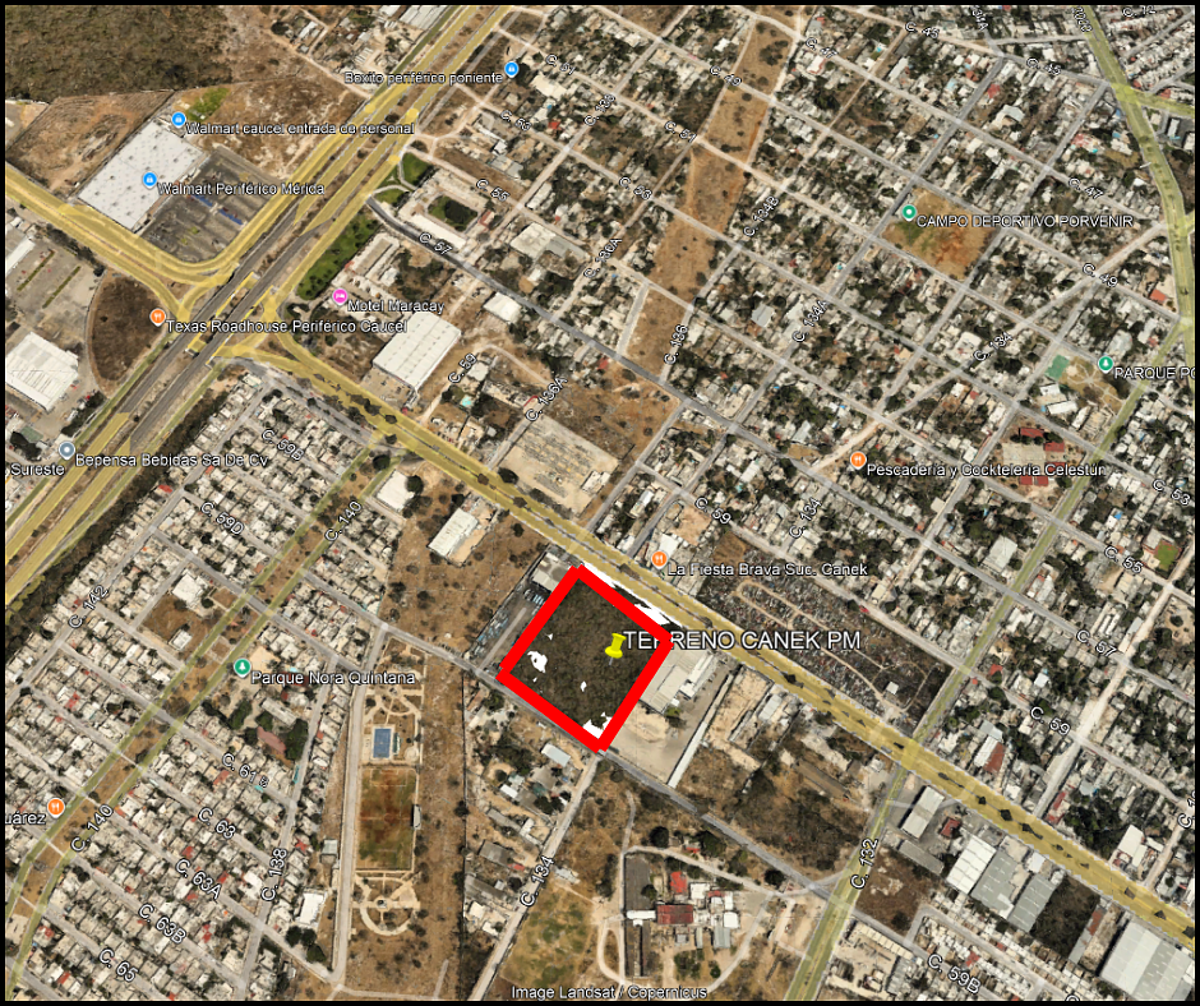 Terreno en Venta en Mérida, Yucatán, sobre Av. Jacinto Canek Terreno en Venta en Mérida, Yucatán, sobre Av. Jacinto Canek