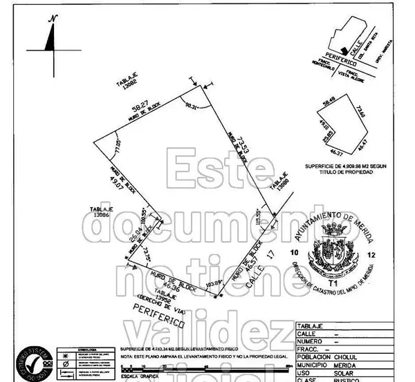 Terreno en venta en Cholul, Mérida — foto 2 de 2