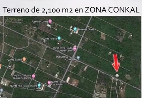 Terreno en venta en Conkal, Conkal — foto 2 de 3