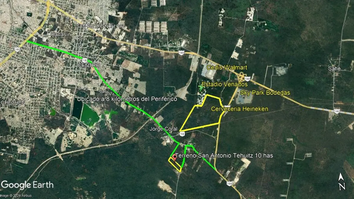 Terreno en venta en San Antonio Tehuitz, Kanasín — foto 1 de 8
