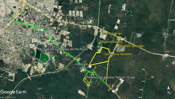 Terreno en Venta en Kanasín, Yucatán, en San Antonio Tehuitz