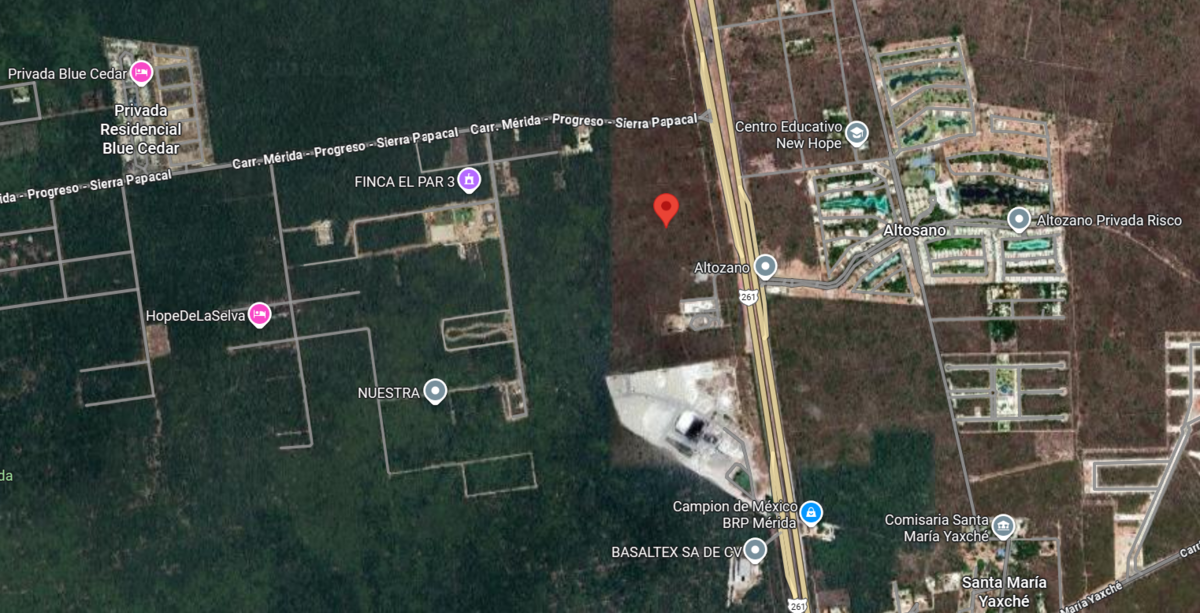 Terreno en Venta en Mérida, Yucatán, en Tamanché Terreno en Venta en Mérida, Yucatán, en Tamanché