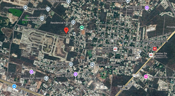 Terreno en Venta en Cholul Yucatán México