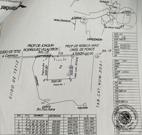 Terreno en venta en Bella Flor, Kinchil — foto 3 de 4