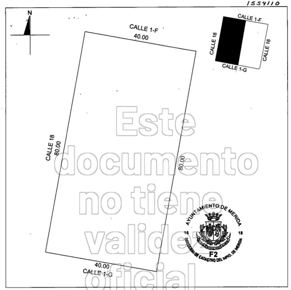 Terreno en venta en Mexico Norte, Mérida — foto 3 de 3