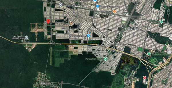 Terreno en venta en Caucel, Mérida — foto 2 de 3
