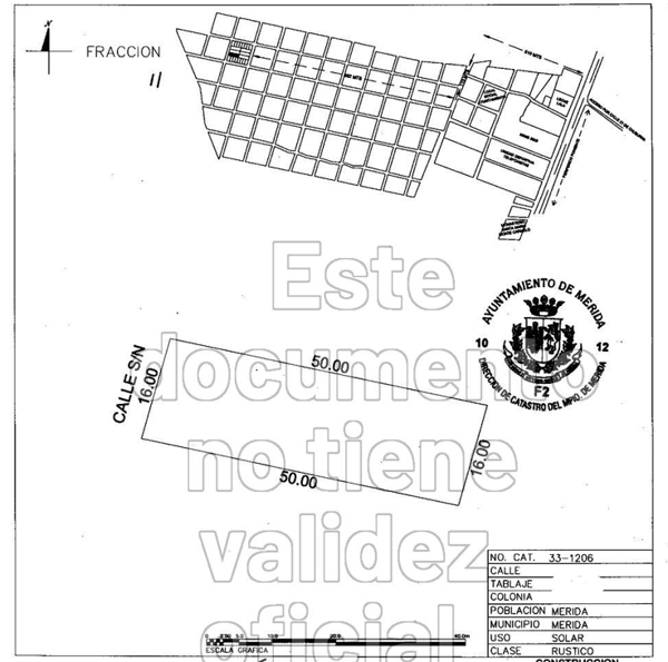 Terreno en venta en San Juan Bautista, Mérida — foto 3 de 3
