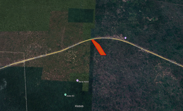 Terreno en Venta en Ucú, sobre carretera a Hunucmá, a 7 km de Mérida