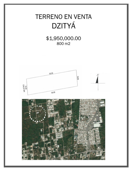 Terreno en venta en Dzitya, Mérida — foto 2 de 6
