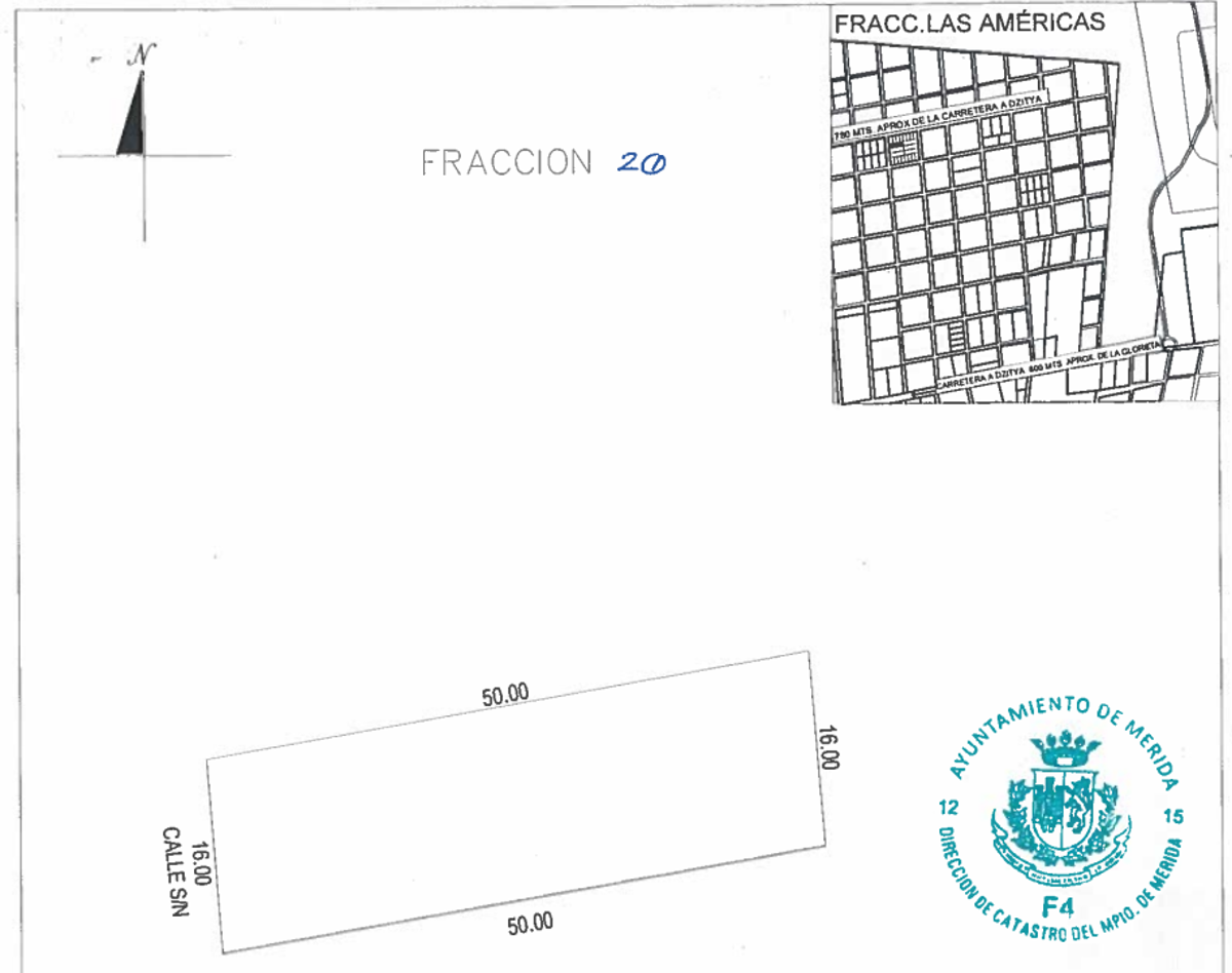 Terreno en Venta en Dzitya Terreno en Venta en Dzitya