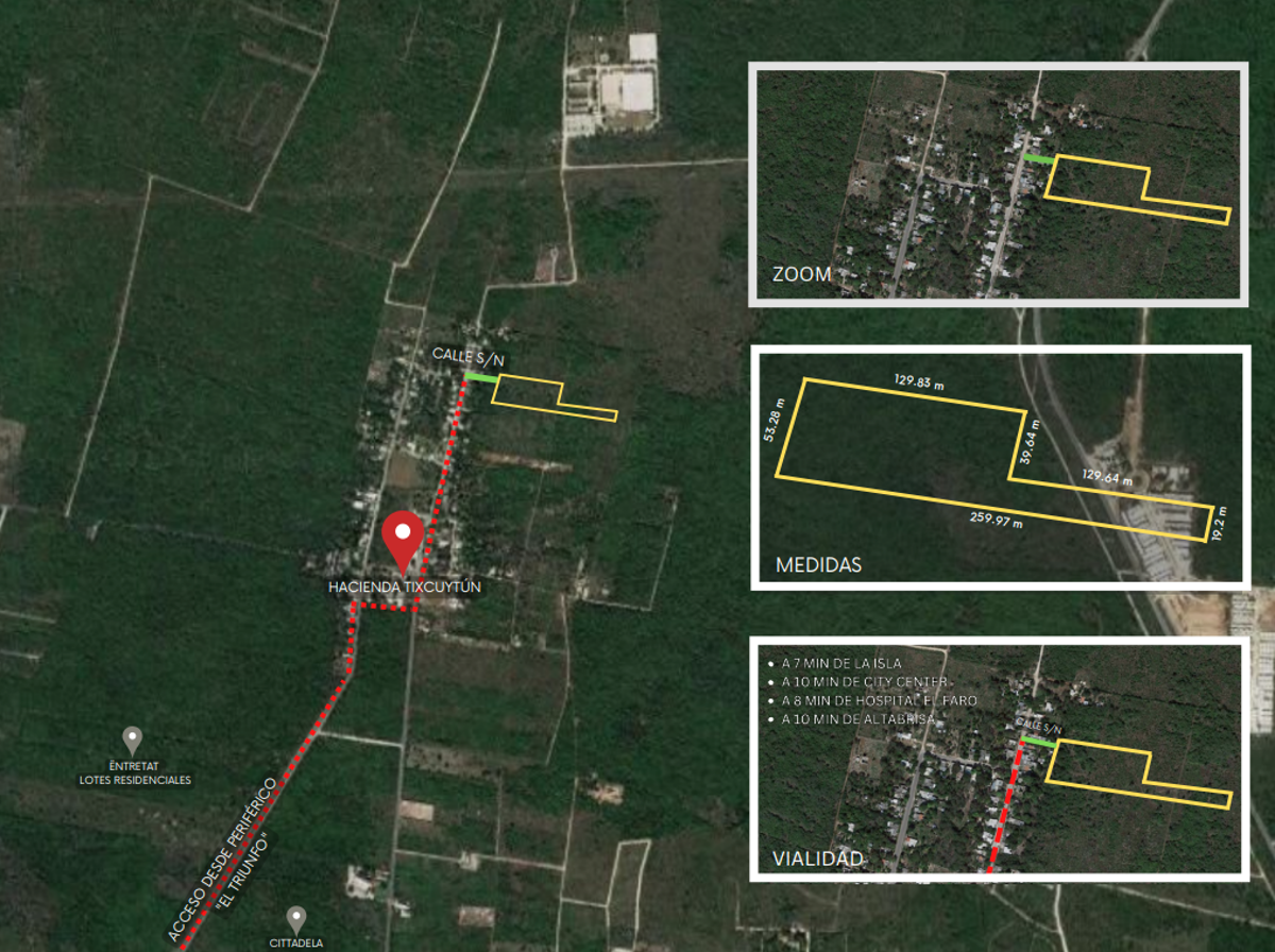 Terreno en Venta en Tixcuytún Terreno en Venta en Tixcuytún