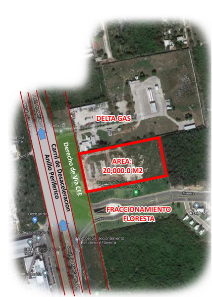 Terreno en venta en Floresta, Mérida — foto 3 de 7