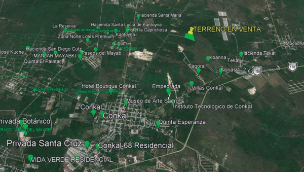 Terreno en venta en Conkal, Conkal — foto 3 de 4