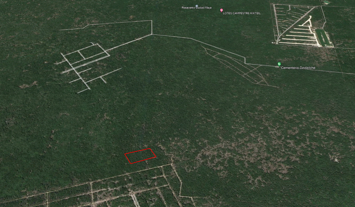 Terreno en Venta en Kikteil Terreno en Venta en Kikteil