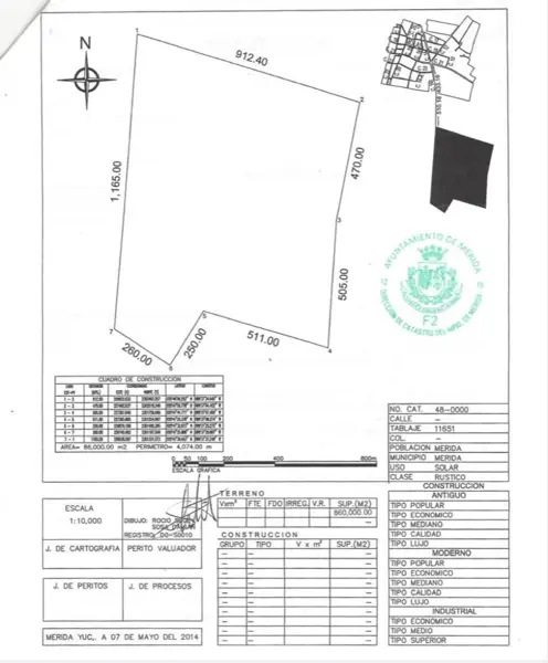Terreno en venta en Molas, Mérida — foto 2 de 4