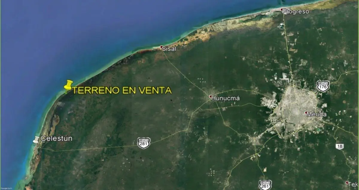 Terreno en venta en Celestun, Celestún — foto 1 de 2