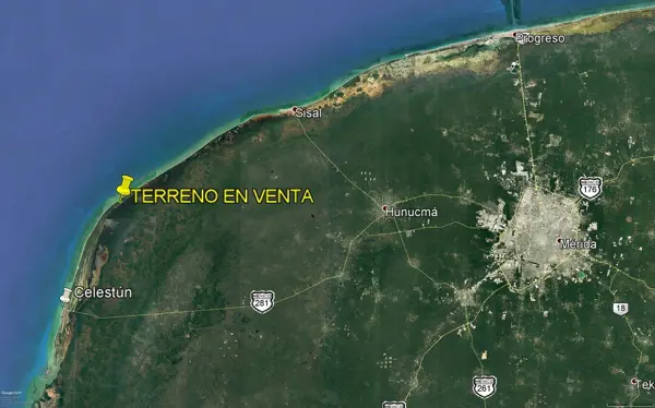 Terreno en venta en Celestun, Celestún — foto 2 de 7