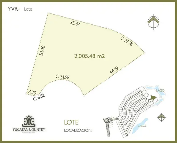 Terreno en venta en Yucatán Country Club, Mérida — foto 3 de 5