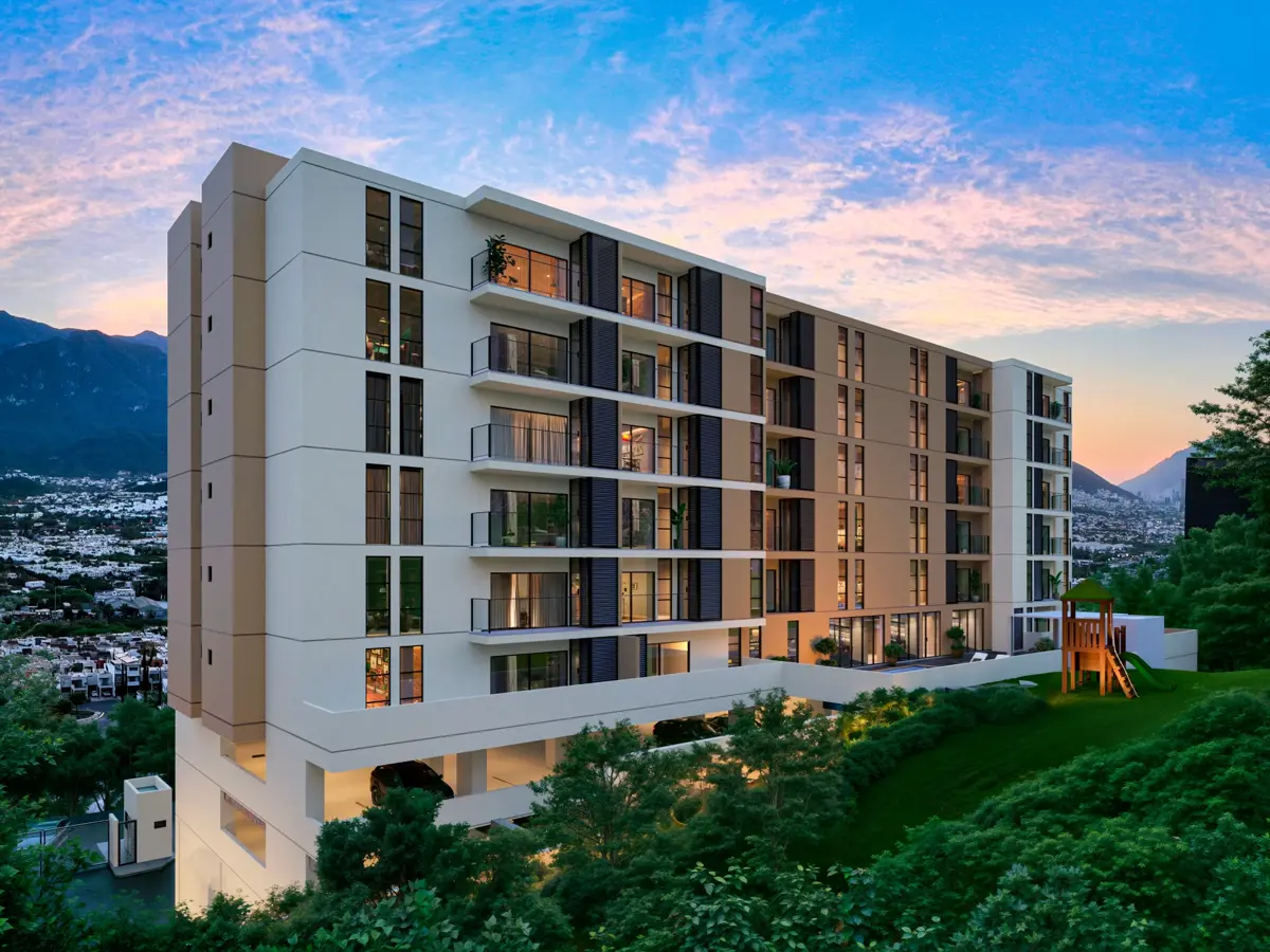 Departamento en venta en Colinas del Huajuco, Monterrey — foto 1 de 9