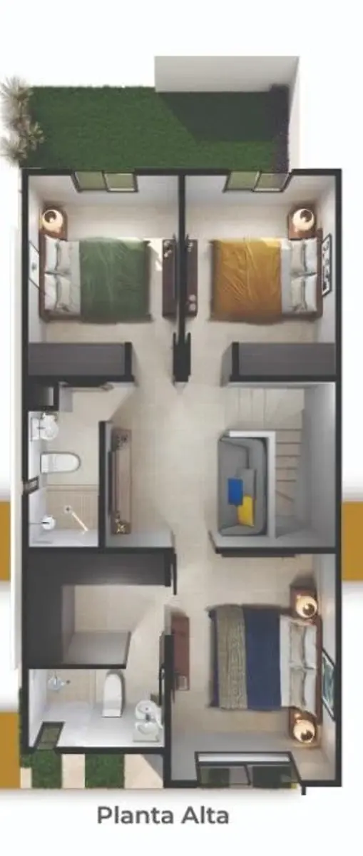Vista 3 de Casa Nueva en venta, Cerca de Senderos