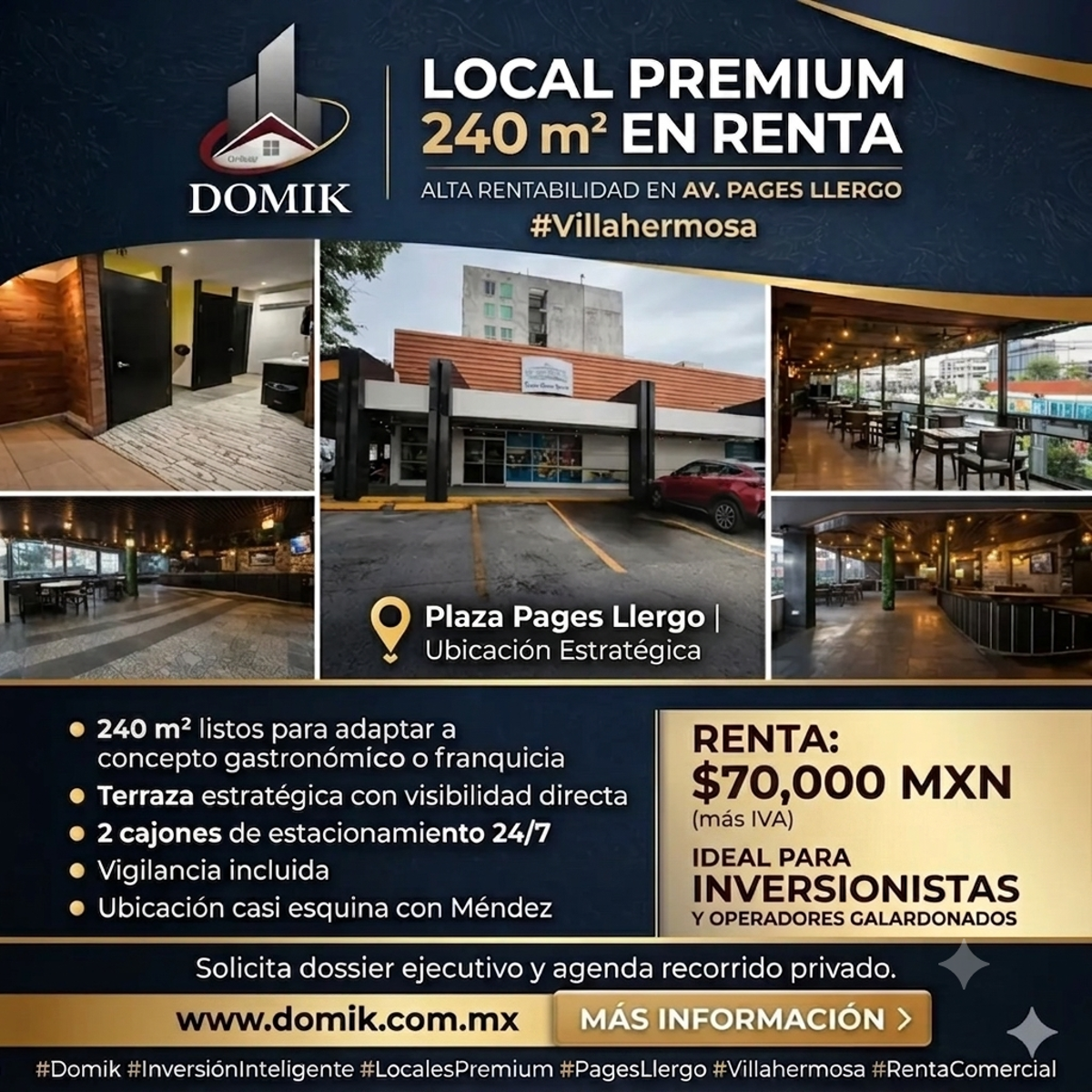 Local en renta en Lago Ilusiones, Centro — foto 1 de 22