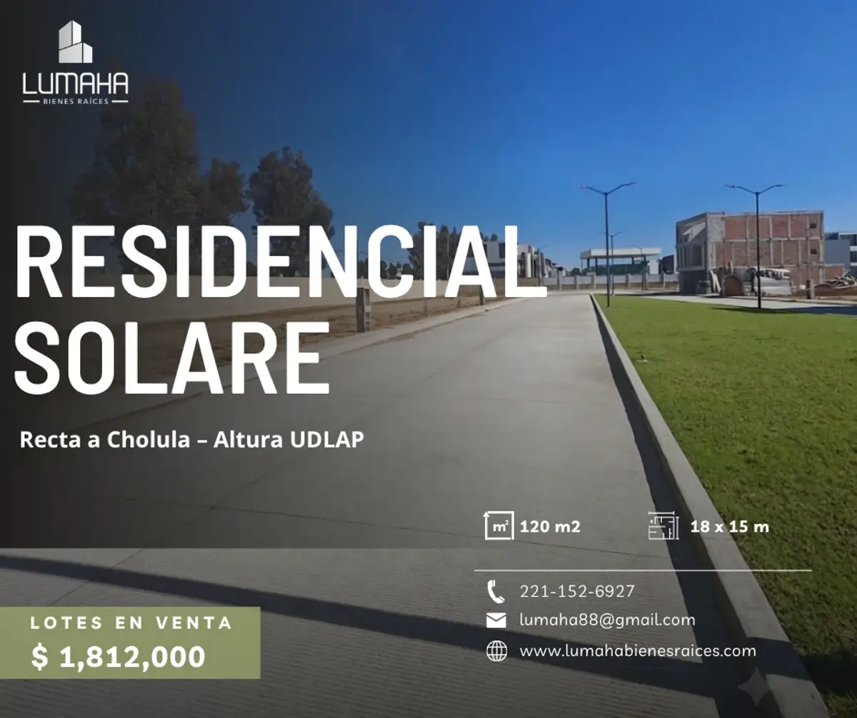Terreno en venta en Santiago Momoxpan, San Pedro Cholula — foto 1 de 7