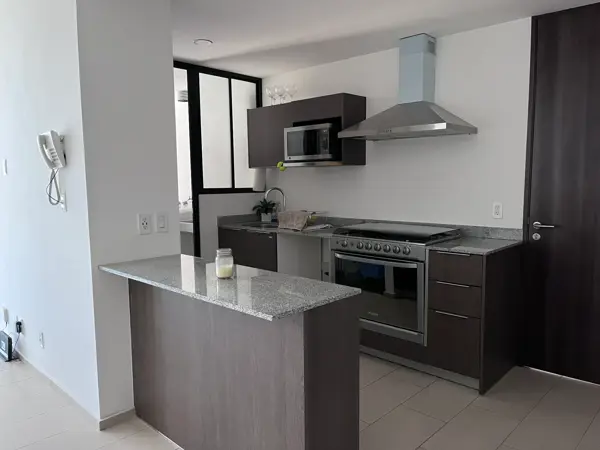 Hermoso departamento AMUEBLADO en RENTA en LATITUD LA VICTORIA, en el Centro de Querétaro, Qro.