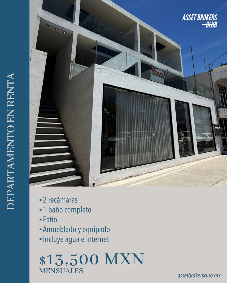 Departamento en renta en Los Mochis Centro, Ahome — foto 1 de 10