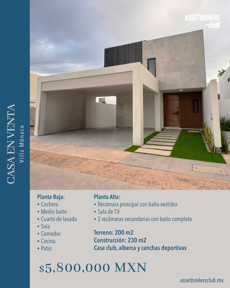 Casa en venta en Las Villas Residencial, Ahome — foto 1 de 15
