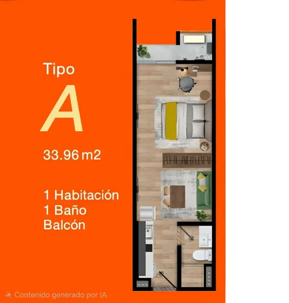 Departamento en venta en Centro, Monterrey — foto 2 de 8