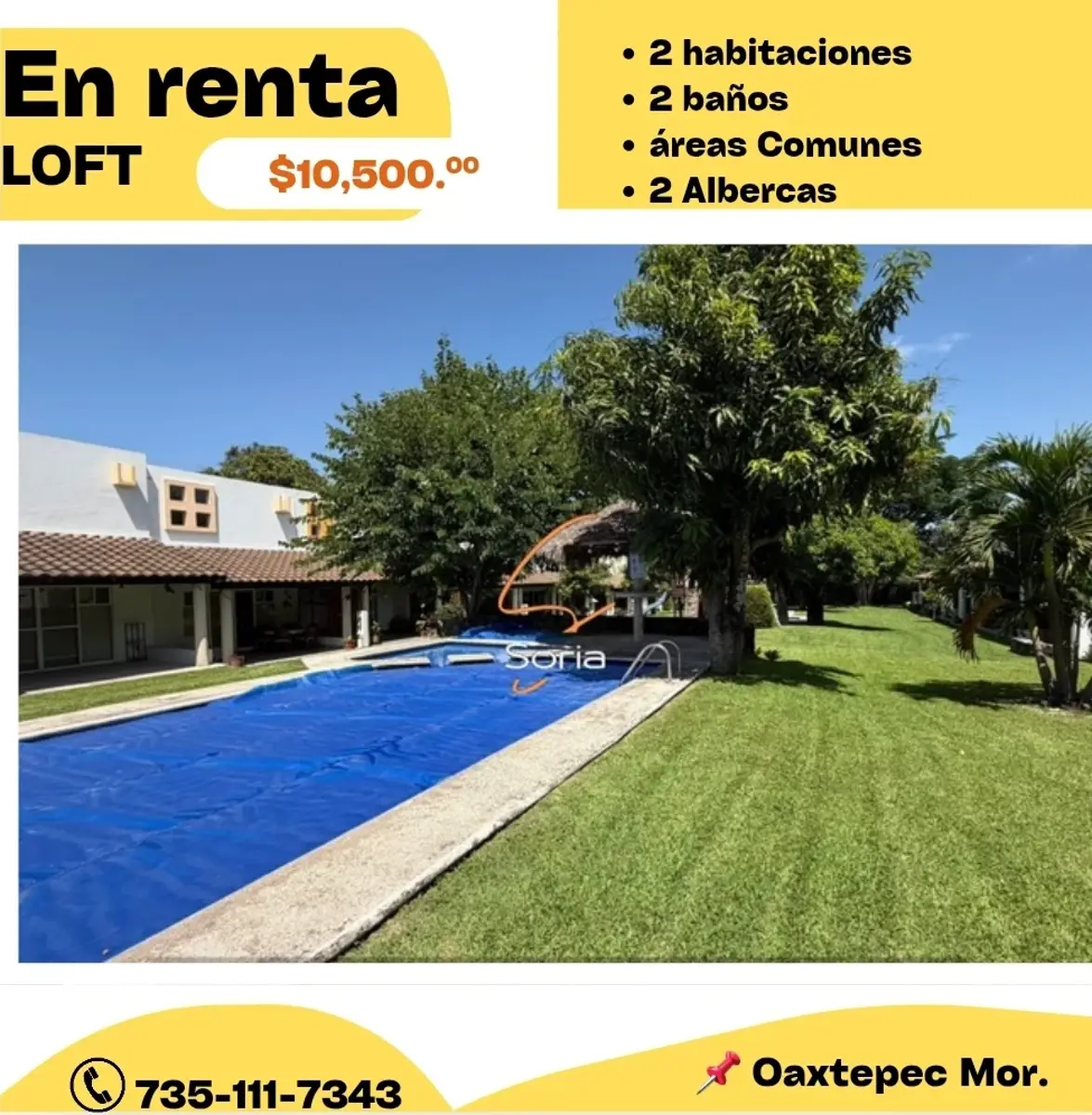 Departamento en renta en Oaxtepec Centro, Yautepec — foto 1 de 32