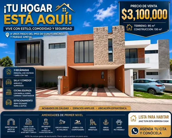 Casa en venta en El Carmen, Cuautlancingo — foto 2 de 28
