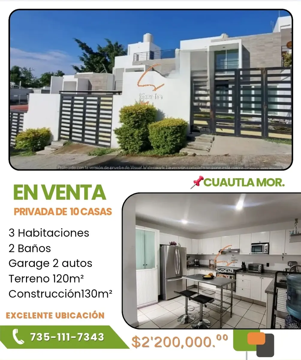 Casa en venta en Empleado Postal, Cuautla — foto 1 de 30