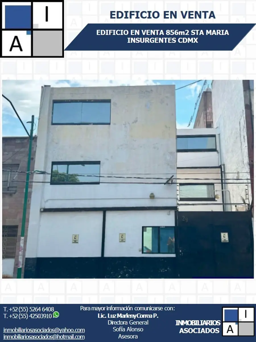 Edificio en venta en Santa Maria Insurgentes, Cuauhtémoc — foto 1 de 6