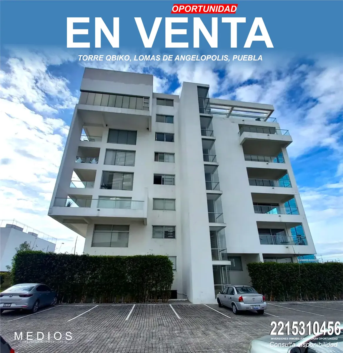 Departamento en venta en Lomas de Angelópolis, San Andrés Cholula — foto 1 de 7