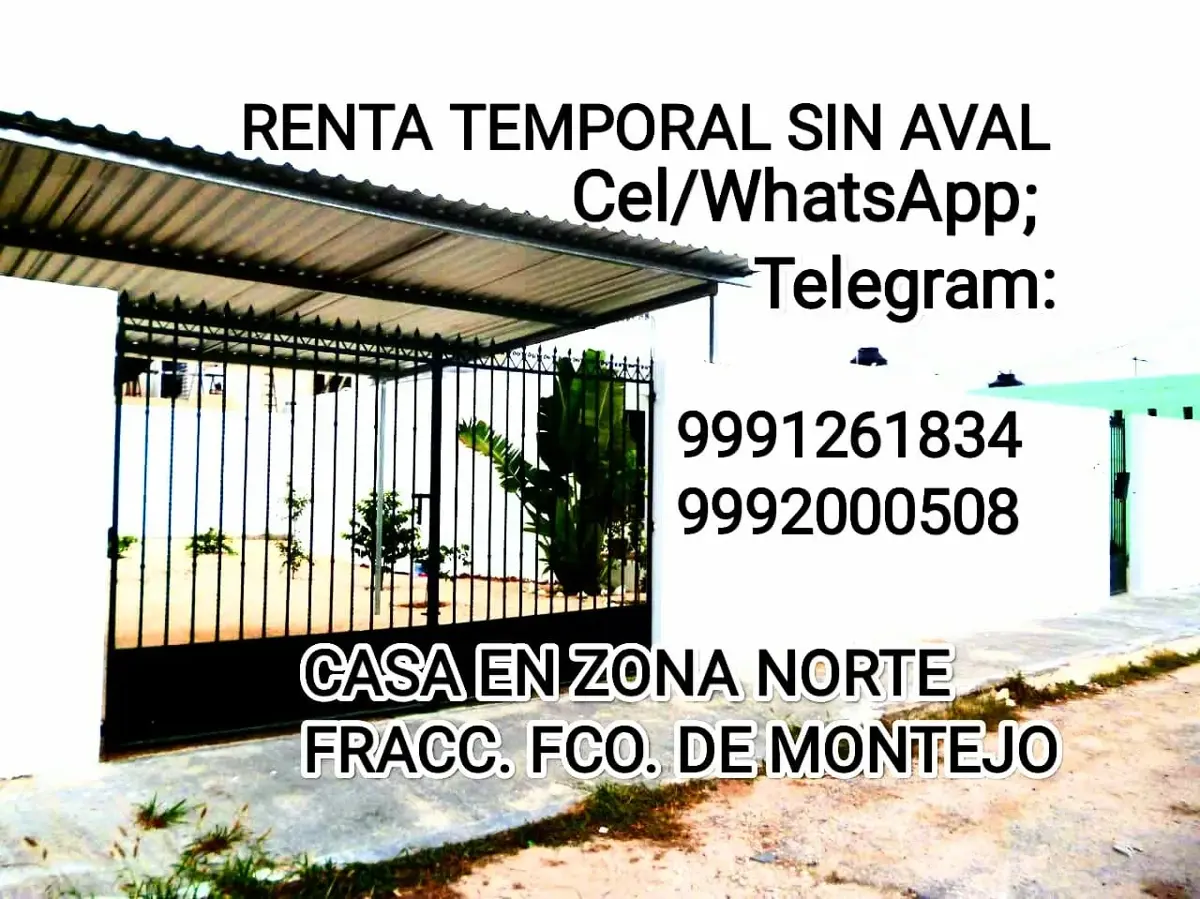 Casa en renta en Francisco de Montejo II, Mérida — foto 1 de 13