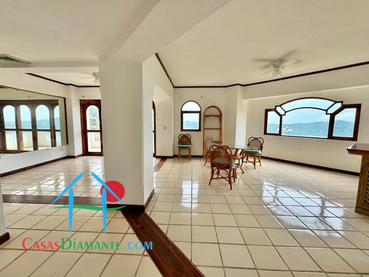 Departamento con 2 recámaras y terraza con vista al mar Departamento con 2 recámaras y terraza con vista al mar