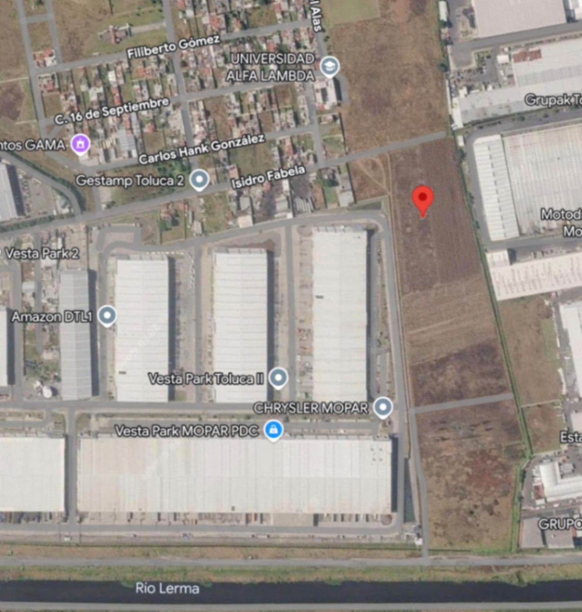 Terreno en venta en San Blas Otzacatipan, Toluca
