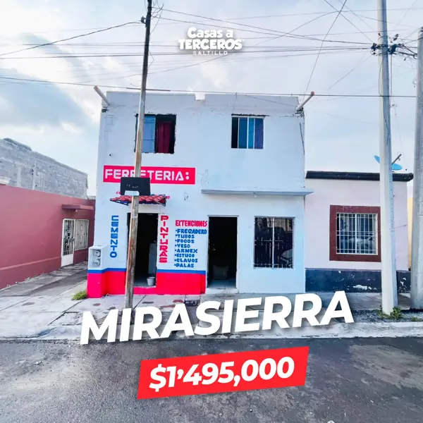 Casa en Nuevo Mirasierra, Saltillo, Coahuila de Zaragoza
